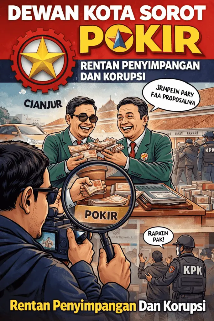 Dewan Kota Sorot POKIR di Cianjur